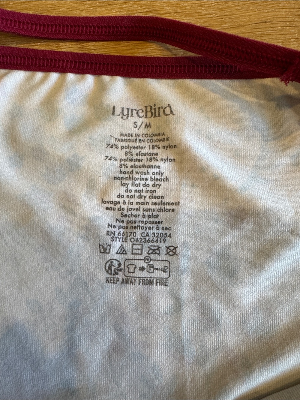 Anthro LyreBird Square-Neck Printed Cami - Picture 6 of 6